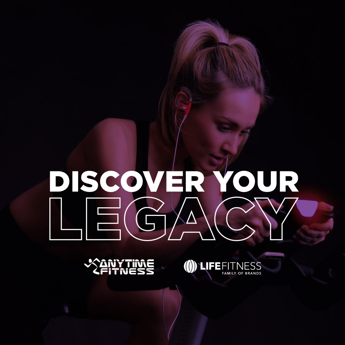 Anytime Fitness and Life Fitness marketing campaign