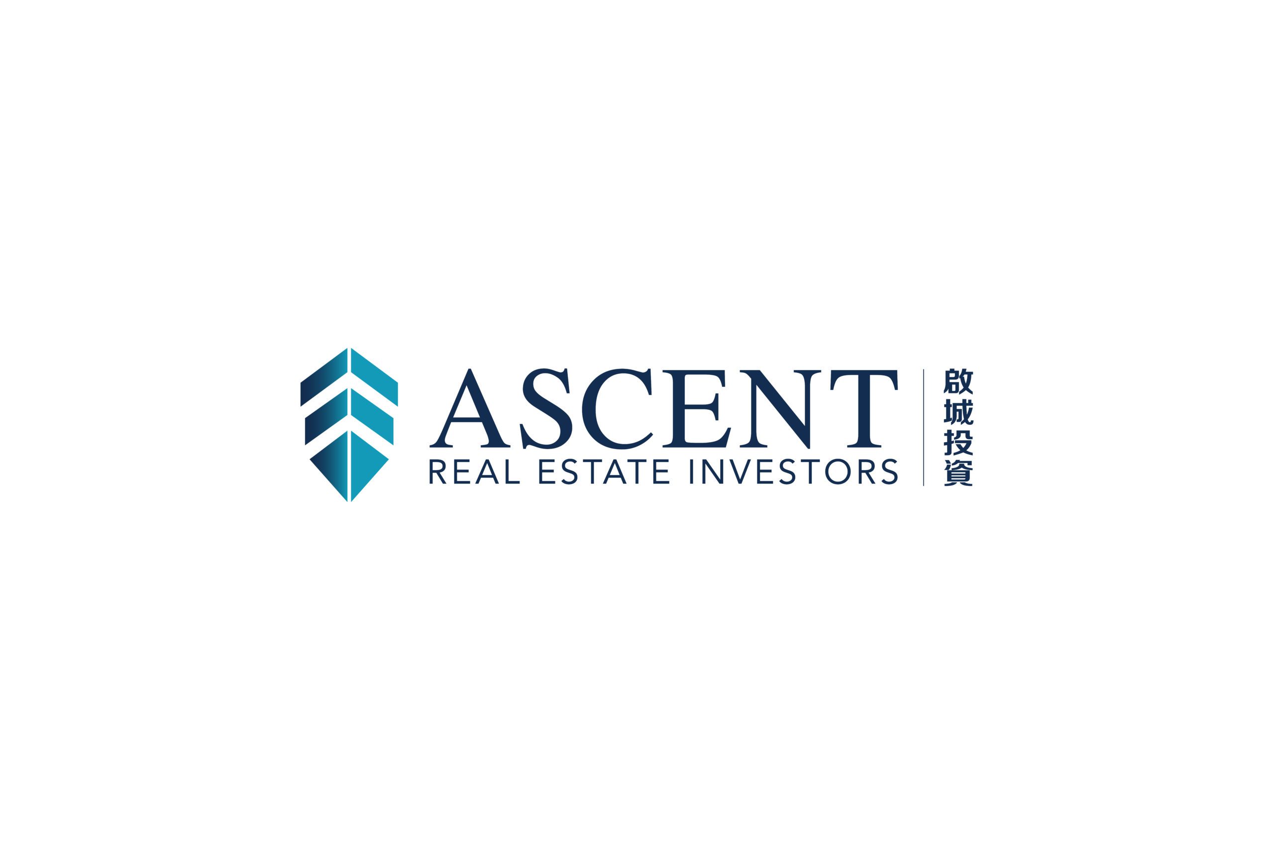 Ascent full logo on white background