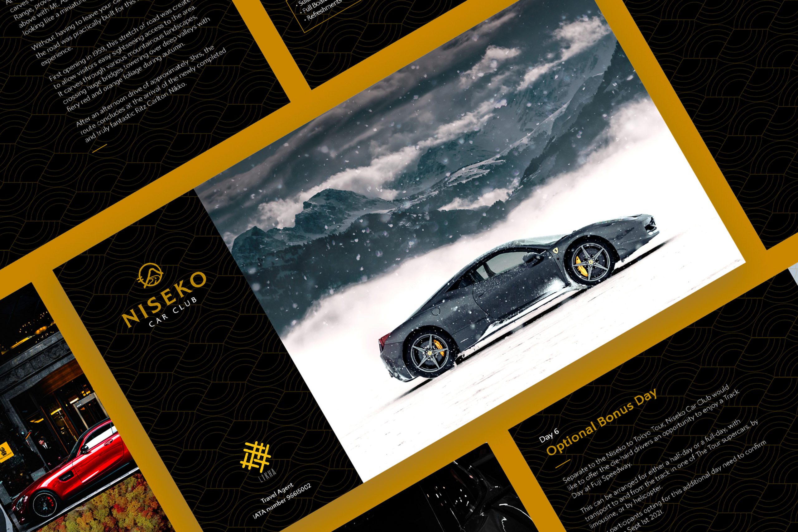Niseko Car Club Brochure Design