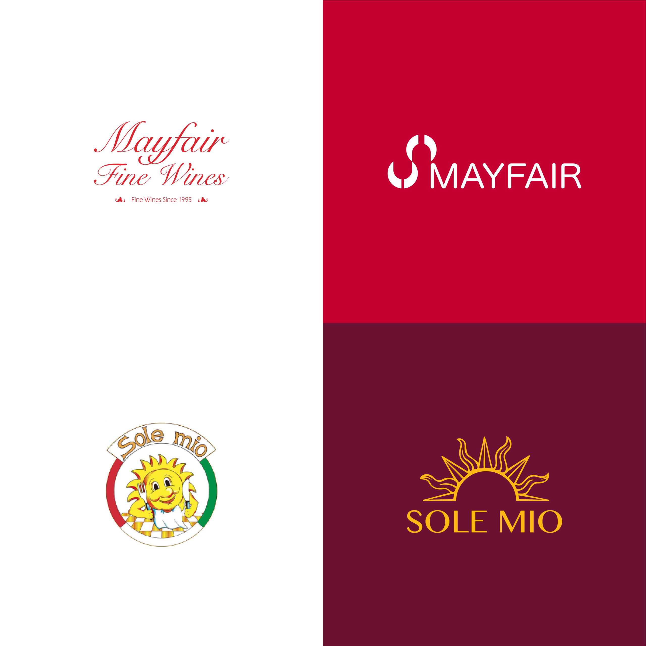 Mayfair and Sole Mio Rebranding