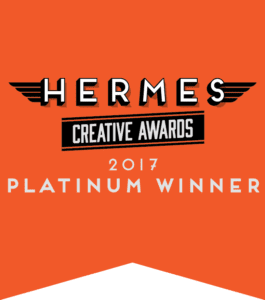 hermes creative awards 2017 platinum winner