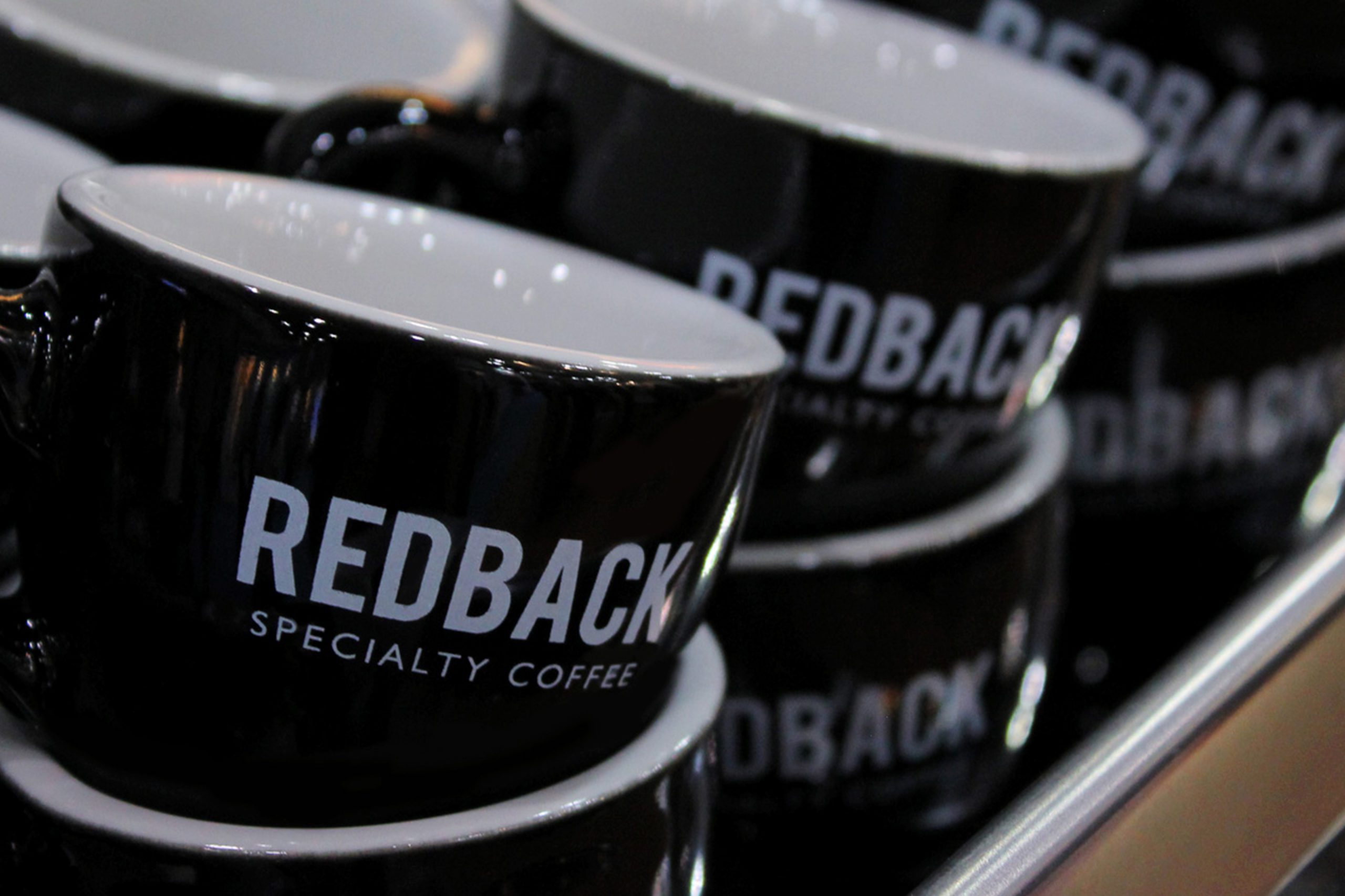 Redback Coffee cups