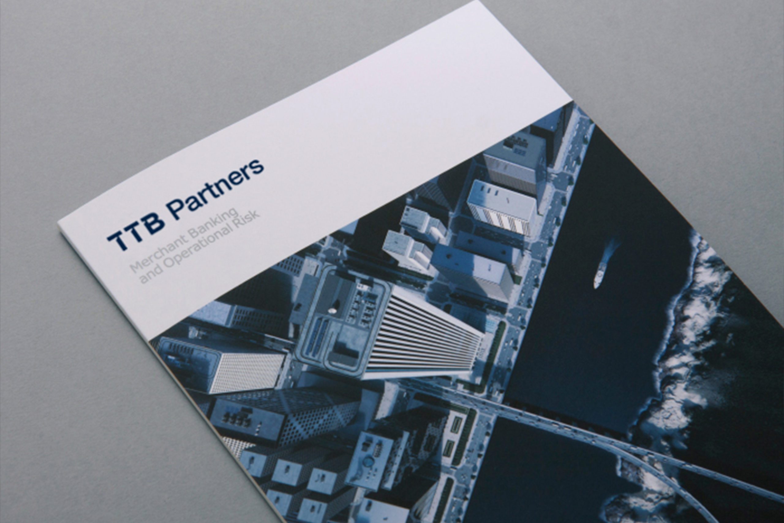TTB Partners Branding Brochure Design Cover Page
