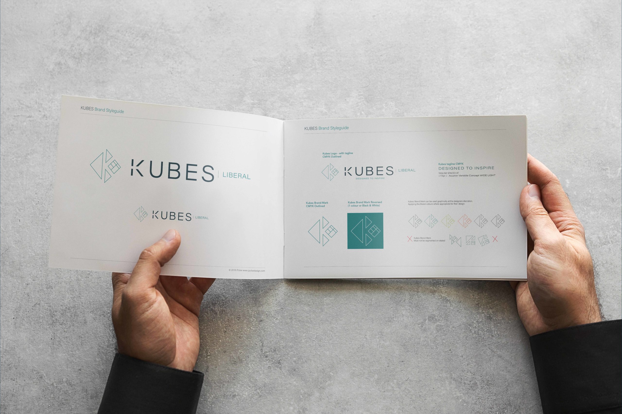 Kubes Branding Project Brand Guidelines Design