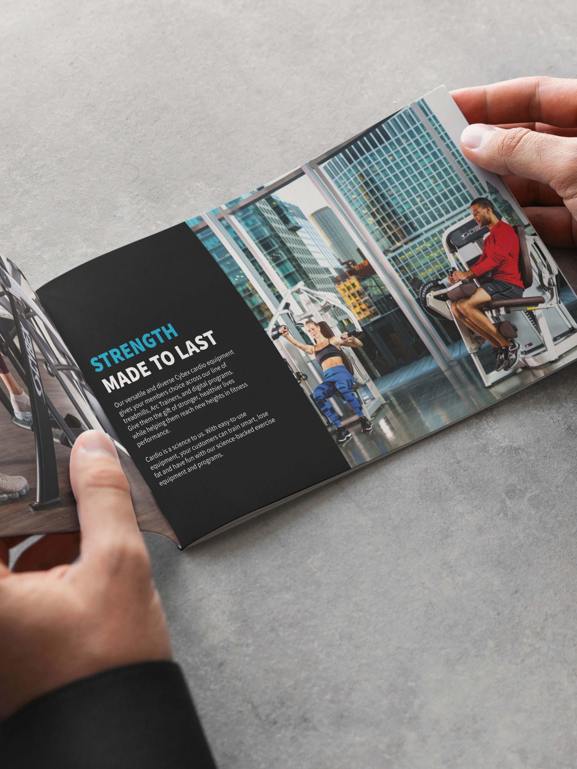 Cybex Marketing Campaing By ipulse Brochure Design Spread Portrait