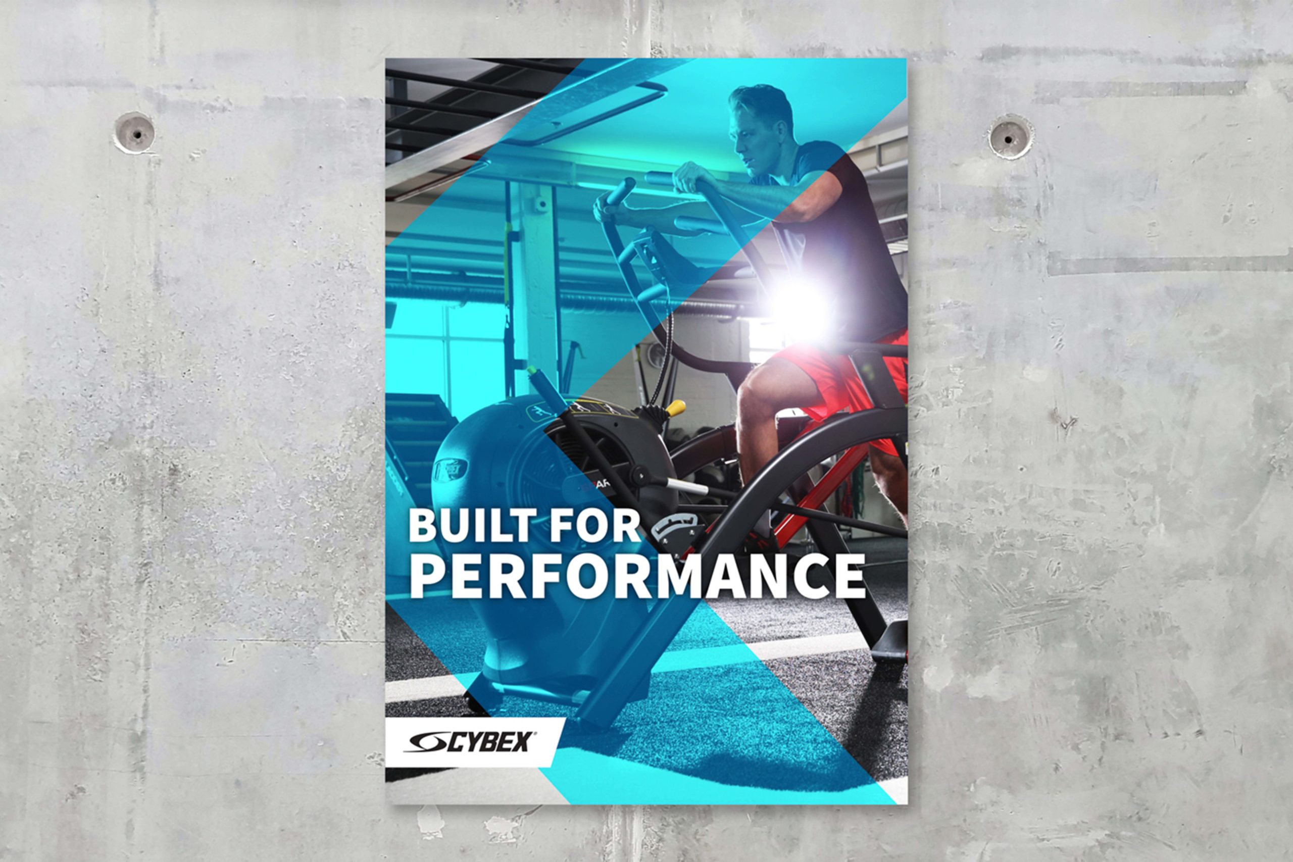 Cybex Marketing Campaing By ipulse Build For Performance Poster Design