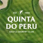 QDP Quinta Do Peru Golf & Country Club white logo on green golf course