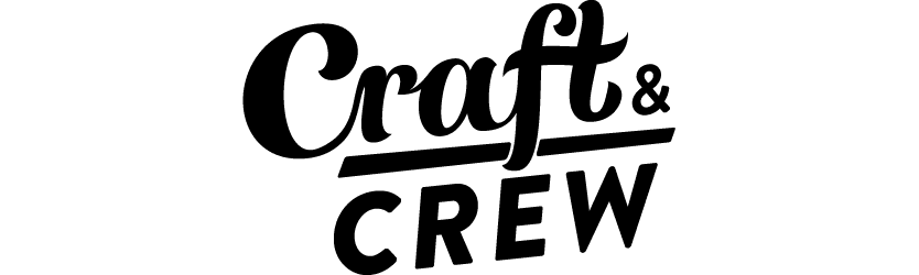 CraftCrew Logo grayscale