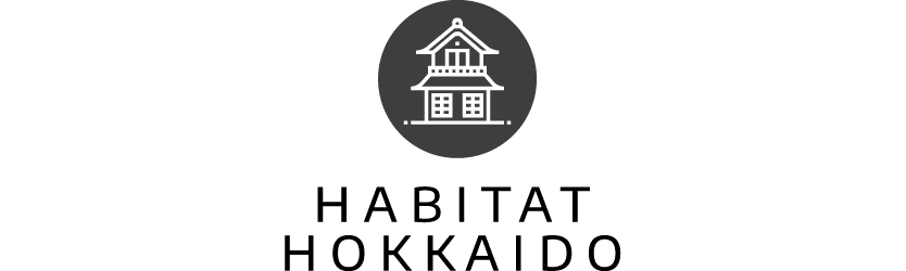 Habitat Hokkaido Logo grayscale