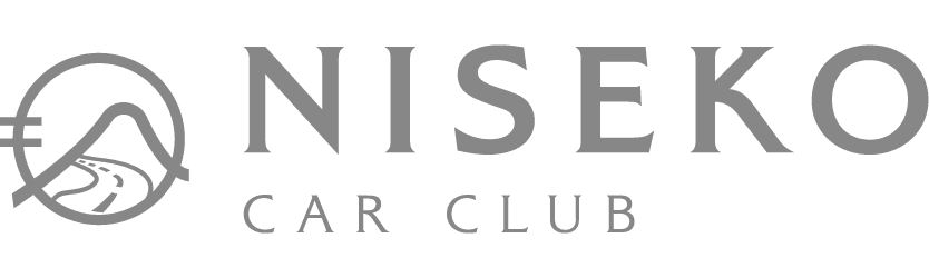Niseko Car Club Logo grayscale