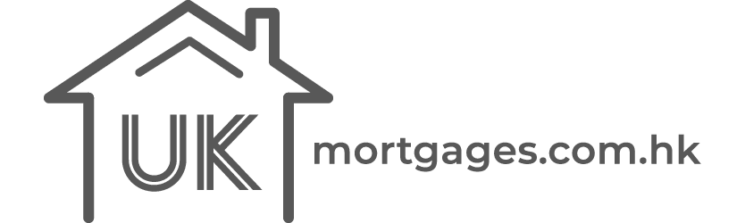 UK Mortgages Logo grayscale